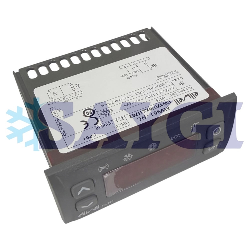 ELİWELL EW 961 TERMOSTAT GREY - TEK PROB - Görsel 4